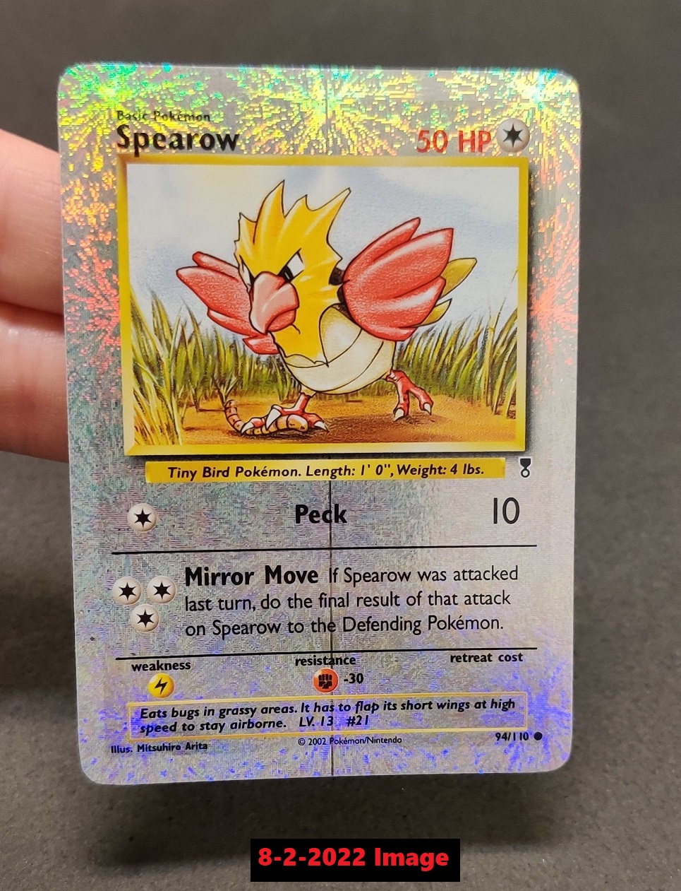 Spearow - 94/110 - Common - Reverse Holo